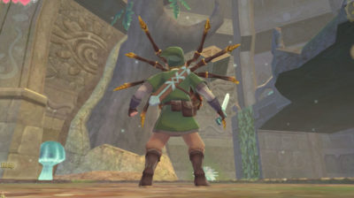 The Legend of Zelda Skyward Sword Switch how to kill the crawling spider