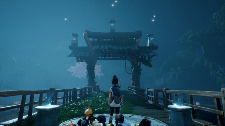 Kena Bridge of Spirits how to open the Toshi's Love gate in the right ...