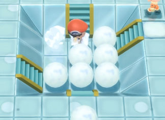 Pokémon Brilliant Diamond Snowpoint Gym Puzzle - Pokémon Shining Pearl