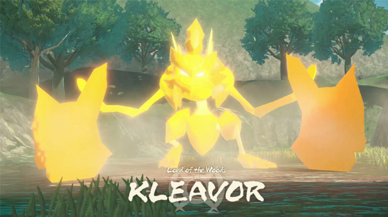 Pokémon Legends Arceus how to beat noble frenzy Lord Kleavor and can you catch it