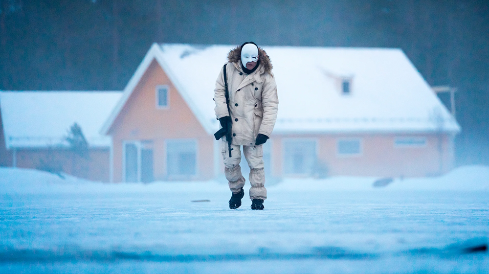 Lyutsifer Safin in his white mask