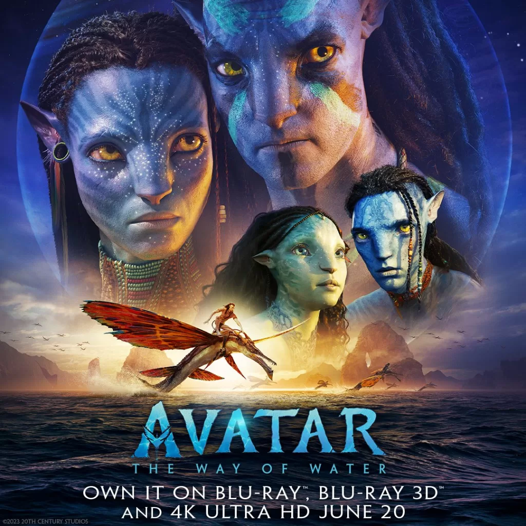 Avatar 2 DVD, Blu-ray, 3D and 4K release date