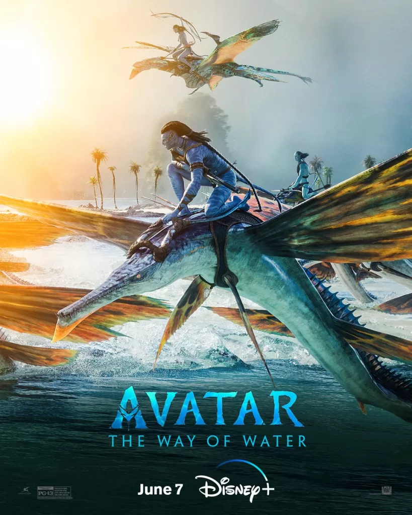 Avatar The Way of Water UK DVD, Bluray and digital release date