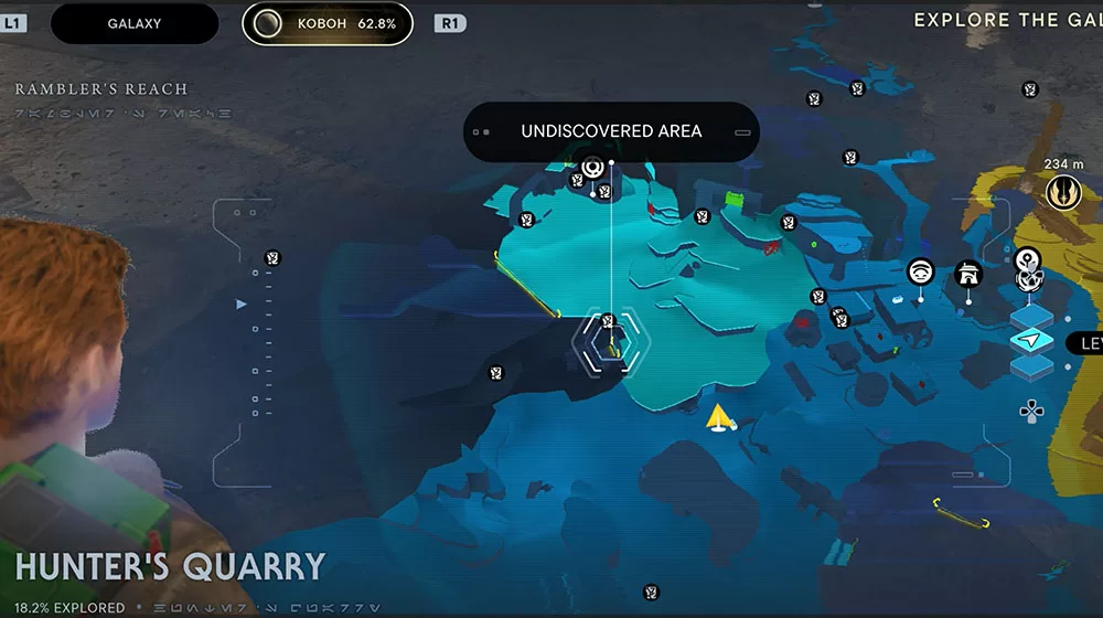 How to fight the Rancor in Star Wars Jedi Survivor map location