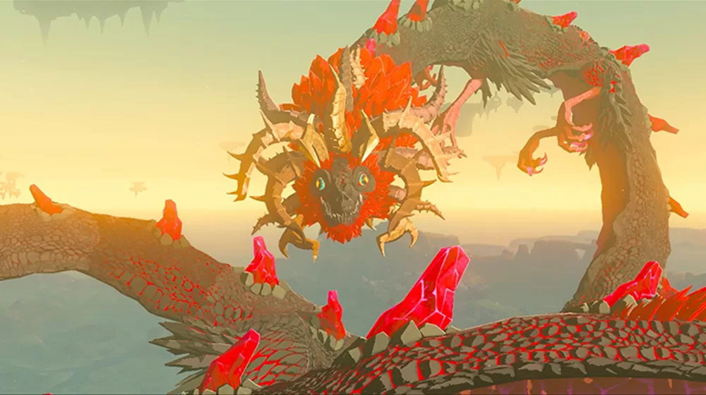 The Legend of Zelda Tears of the Kingdom bosses - Demon Dragon