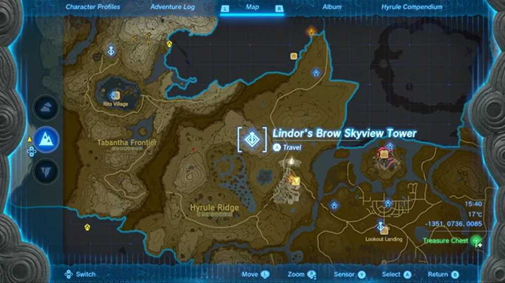 The Legend of Zelda Tears of the Kingdom how to get to Rito Village - Lindor's Brow Skyview Tower