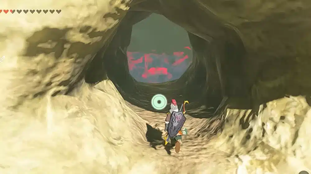 The Legend of Zelda Tears of the Kingdom Rito Village Chasm entrance